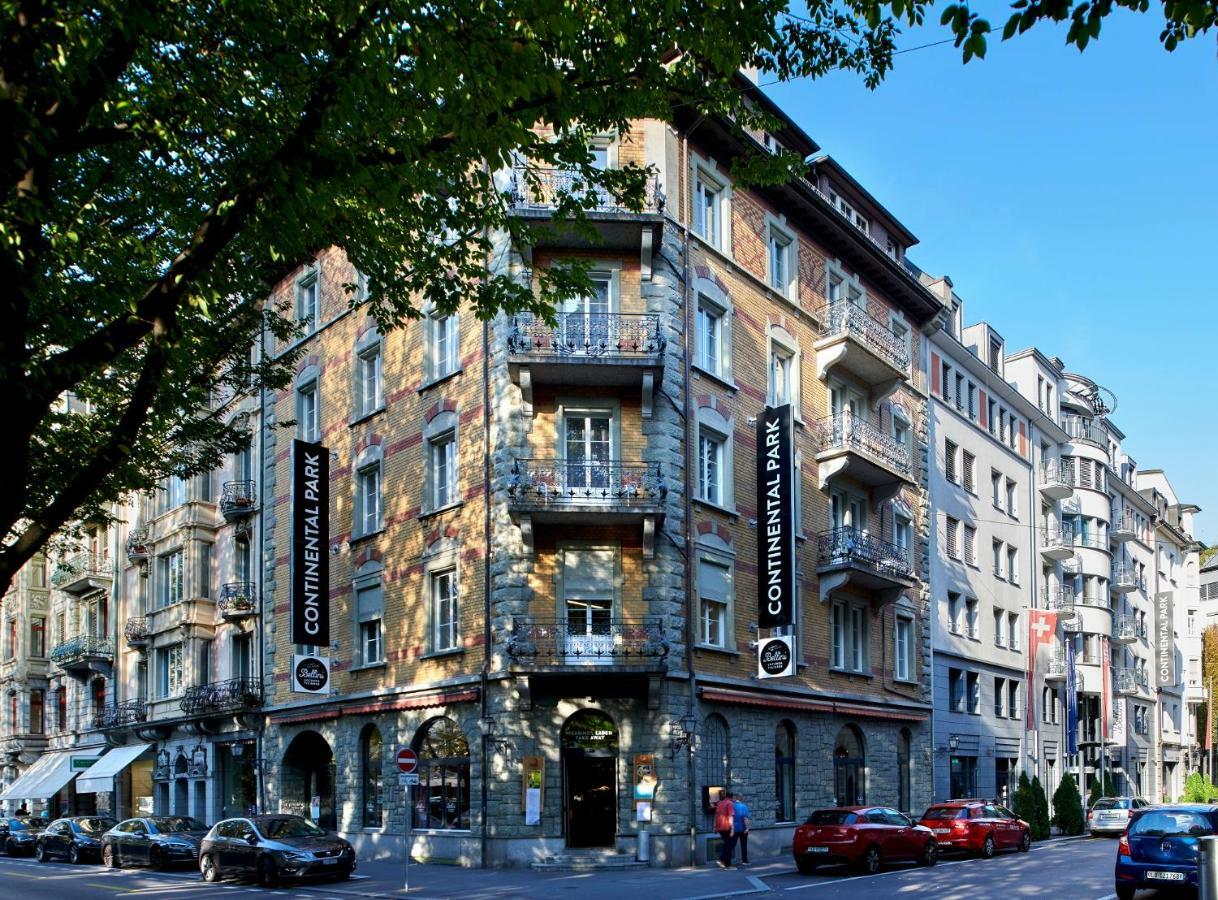 Hotel Continental Park Lucerna Exterior foto